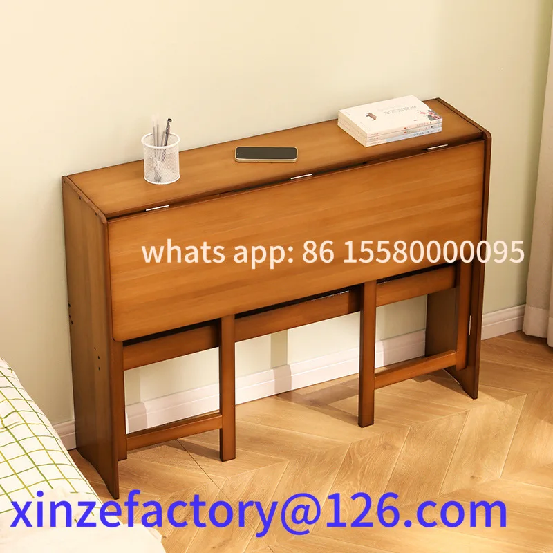 Escritorio plegable personalizable, mesa de ordenador, escritorio para estudiantes, hogar, pequeño escritorio, dormitorio, mesita de noche, banco de trabajo de escritura
