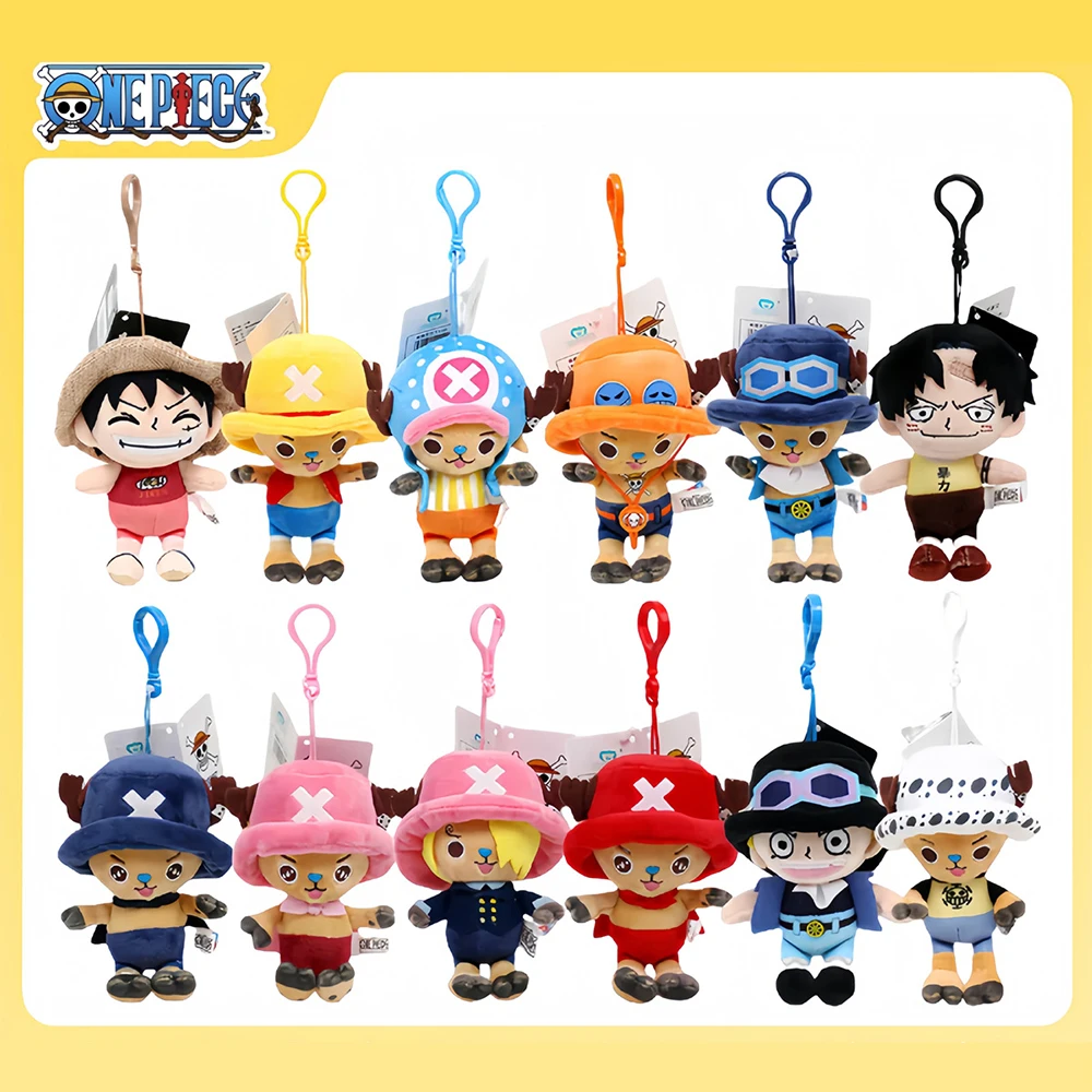 

One Piece Tony Tony Chopper Plush Toys Luffy Sabo Sanji Ace Pendant Doll The Straw Hat Pirates Sign Anime Peripheral Souvenir