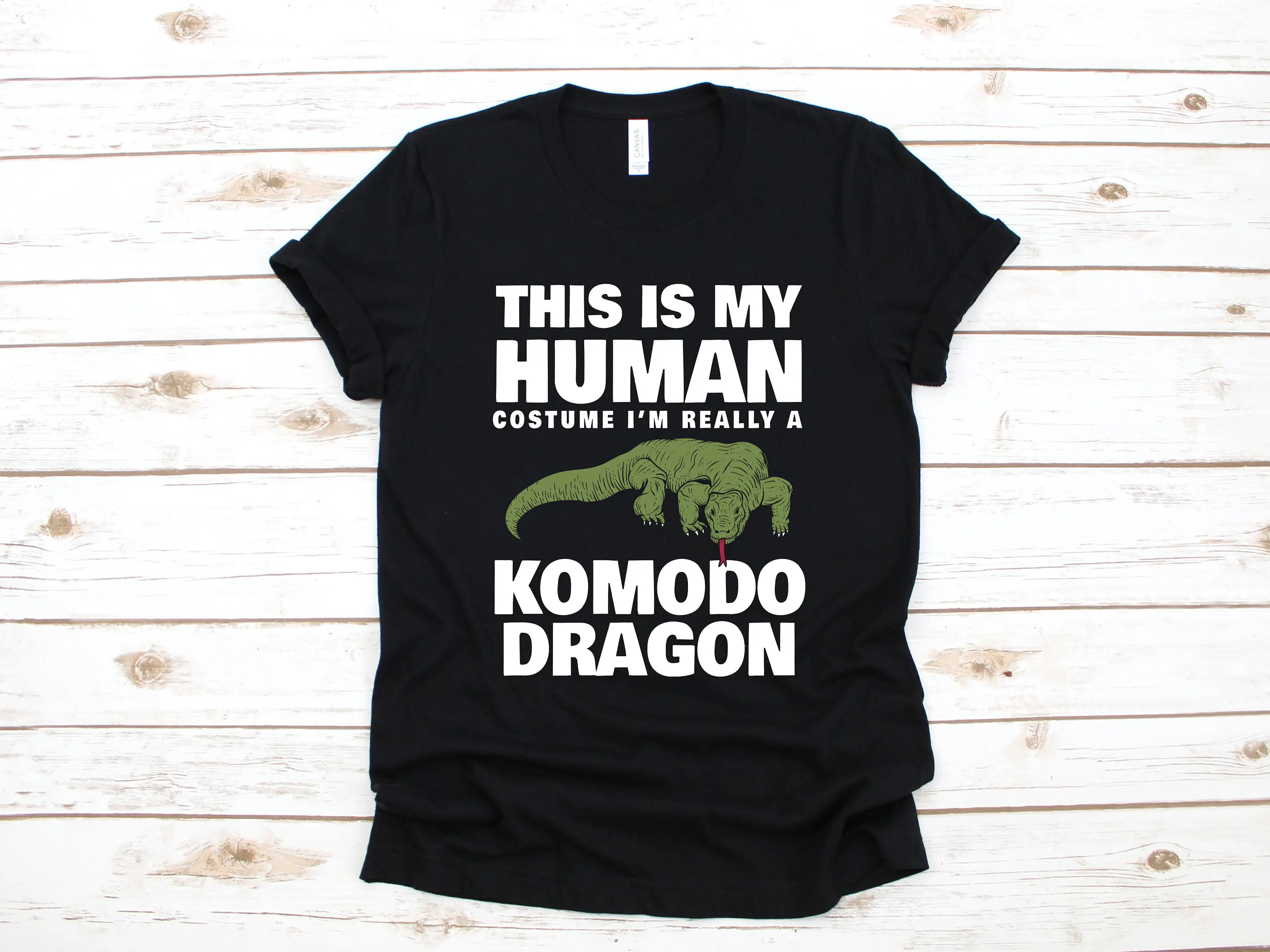 Komodo Dragon Costume T Shirt Cute Halloween SweaT Long Sleeve Kids Apparel