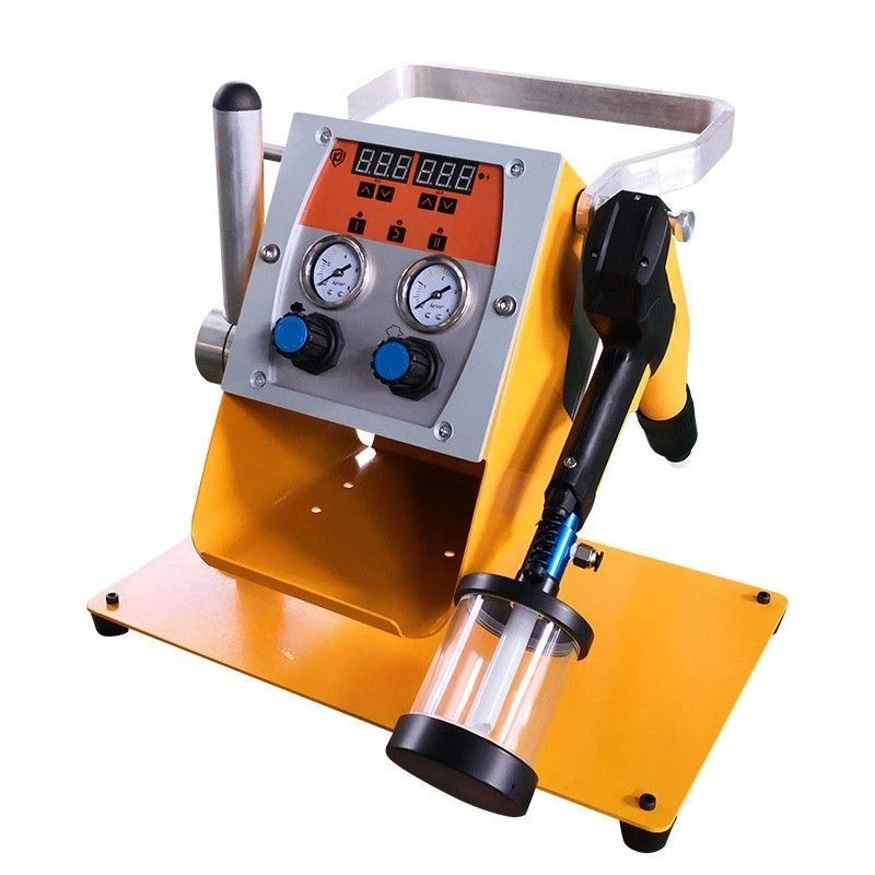 Small Powder Coating Machine Portable Lab Spray Gun For Sample Spraying Experimental Coating Equipment With Spray Gun Jobs