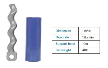 D6-3 D7-2.5 D8-2 مضخة الآبار الغاطسة المسمار المضخة الدوارات والكهرباء المسمار المضخة الجزء الثابت