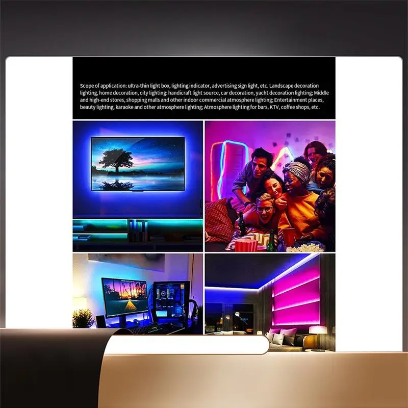 

5M WS2812B Светодиодная лента RGB Светодиодная лента WS2812144 Светодиоды Волшебный свет IP20 IP20 Водонепроницаемая гибкая лента Лампа Bar-X64A