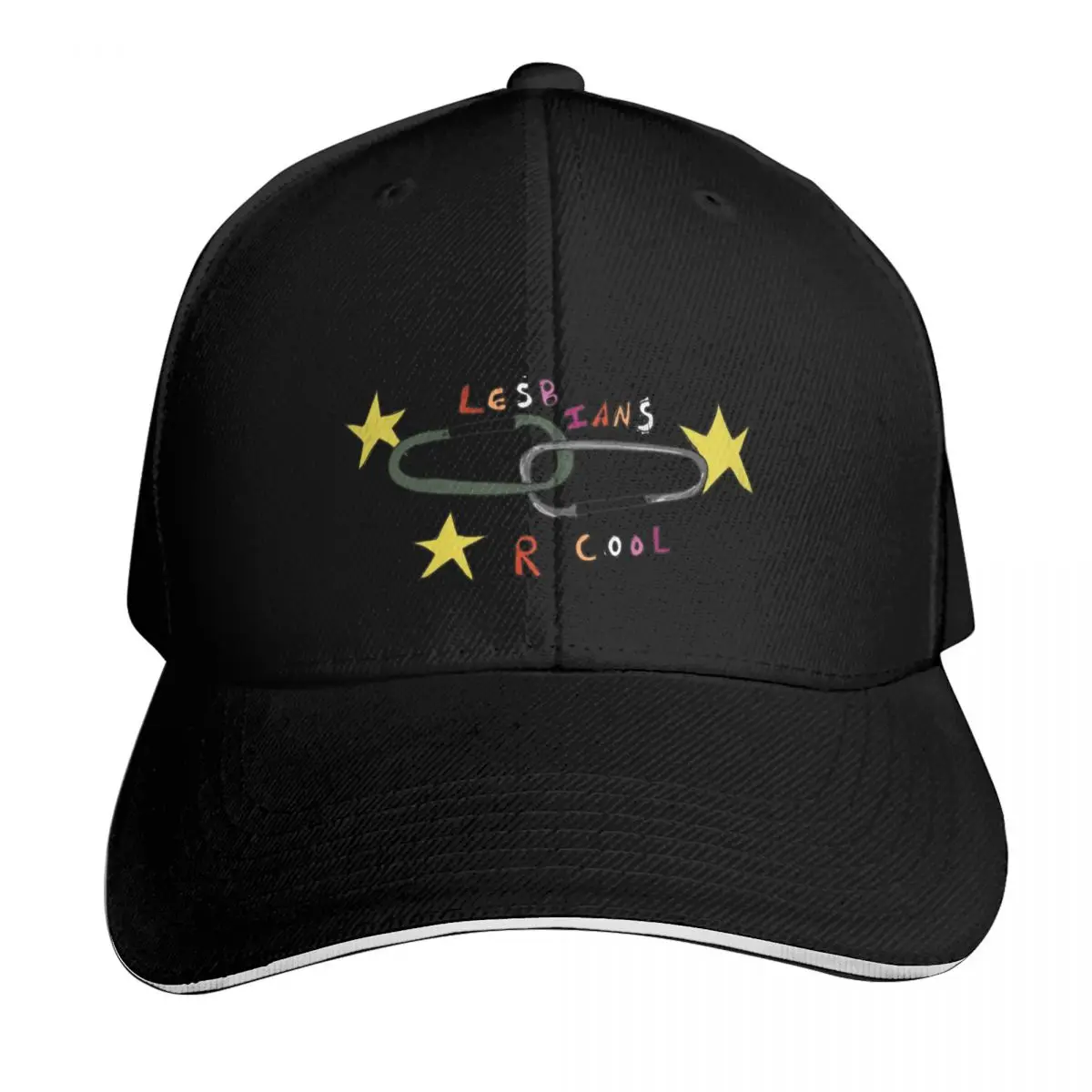 Lesbian Carabiner Sticker! Baseball Cap Low Profile Unstructured Unisex for Men Women Outdoor Golf Running Hiking