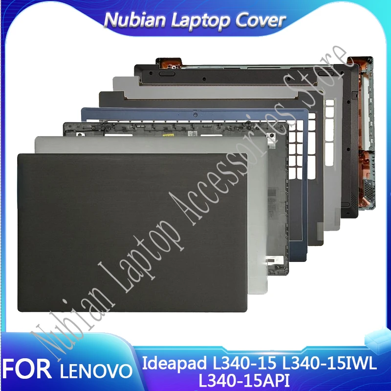 Imagem -01 - para Lenovo Ideapad L34015 L340-15iwl L340-15api Lcd Voltar Capa Frontal Moldura Palmrest Case Superior Inferior Base Inferior do Escudo Novo para lenovo ideapad l34015 l340 15iwl l340 15api lcd voltar capa frontal moldura palmrest case superior inferior base inferior do escudo novo 01