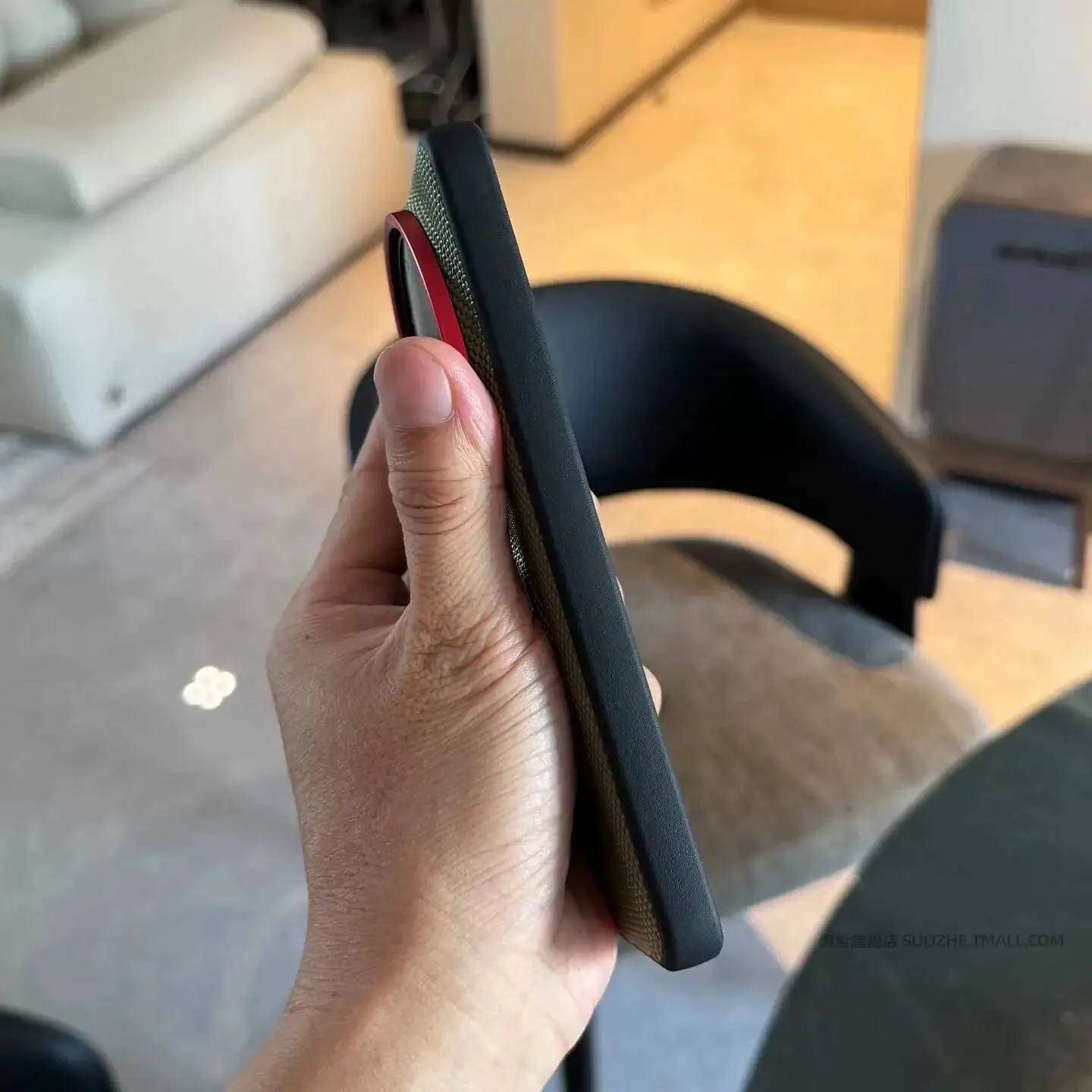 Etui na Xiaomi 15 17 Ultra z magnesami, nylonowe, tkane, matowe, skórzane, przyjazne dla skóry, odporne na wstrząsy, z bumperem, tylna obudowa. — zdjęcie produktu 3