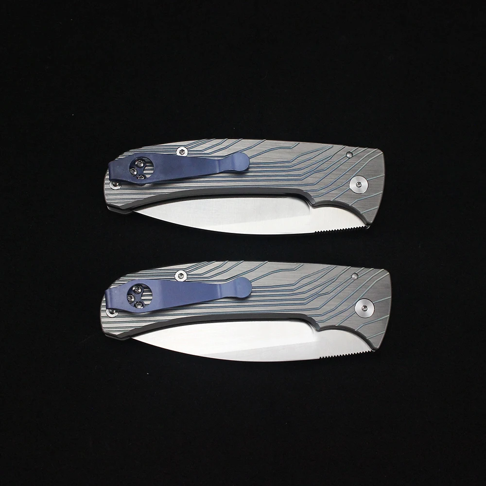 C46 포켓 접는 칼 M390 블레이드 G10 핸들 야외 캠핑 과일 칼 전술 생존 사냥 칼 EDC 도구 잭 나이프