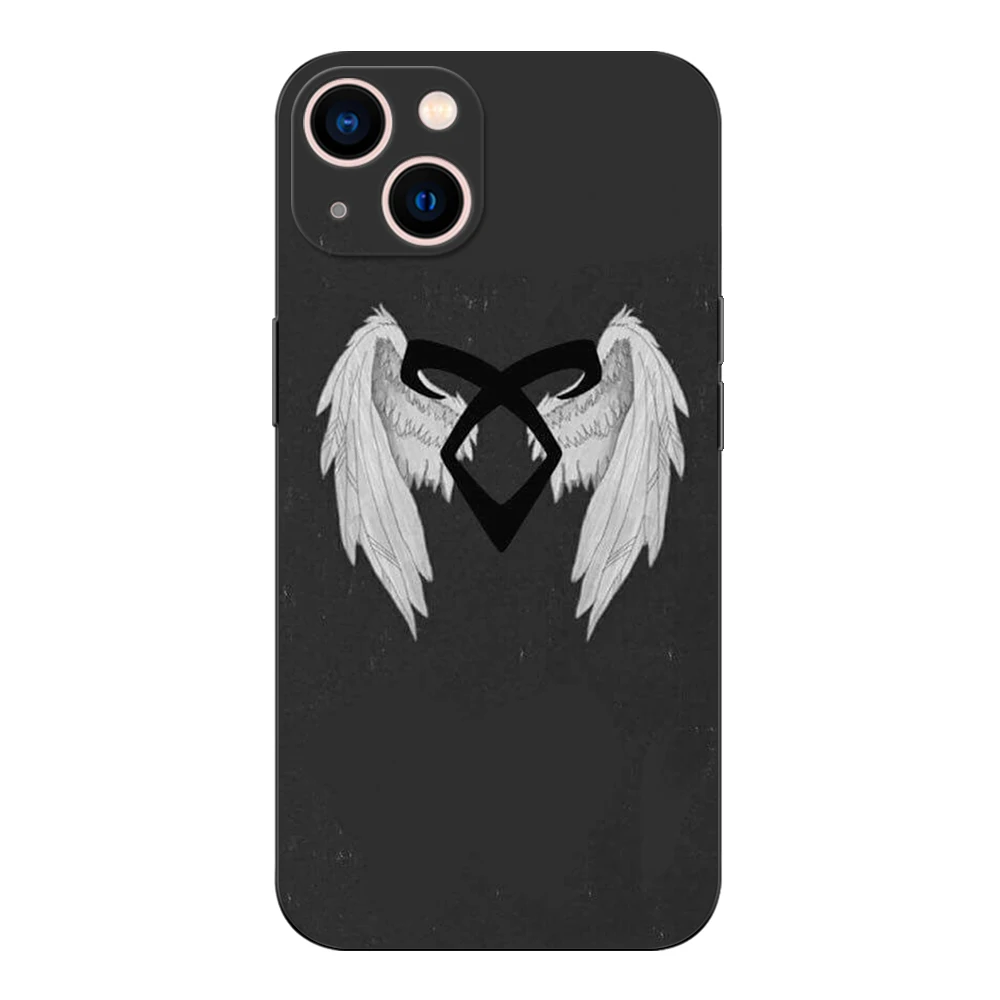 Black tpu case for iphone 14 13 12 11 mini pro MAX 5 5s se 2020 6 6s 7 8 plus x 10 XR XS cover shadow Hunter