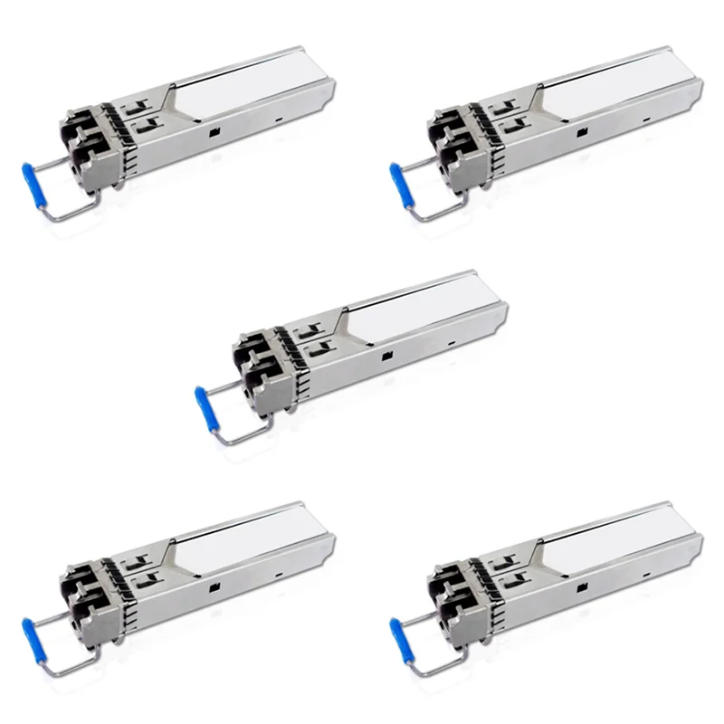 Modulo ottico SFP 5X Modulo ottico monomodale Gigabit SFP-GE-LX-SM1310 20KM doppia fibra 1,25G per Huawei H3C-BCBW