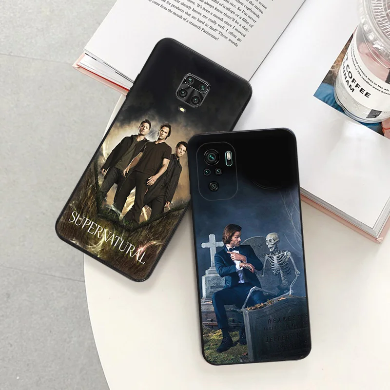 Anti-Drop Phone Case for Redmi A3 13 9 9A 9C 9T 9A 10C 10T Note 10 9s 8 8t 7 Pro 10s Lite Supernatural Jensen Ackles Soft Cover