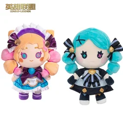 28cm Geniune League Of Legends Coffee Sweetheart Gwen Anime Figure Plush Action Cotton Soft Plushine Collec Decor Room Gifts