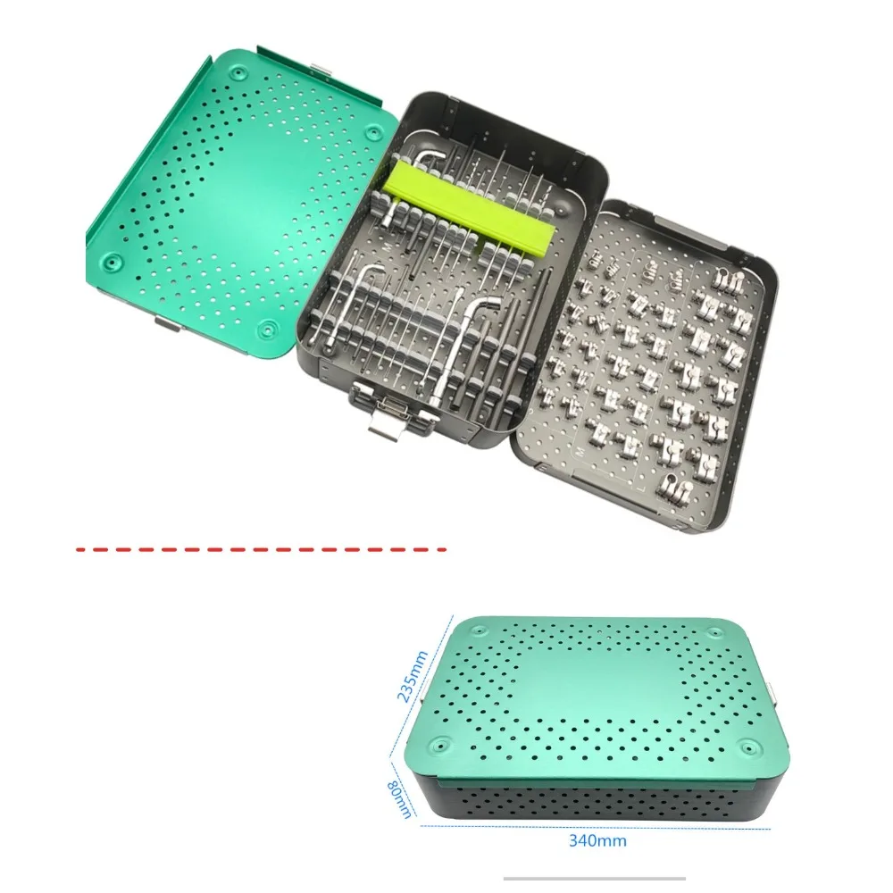 Orthopedic external fixator implants set external fixator clamp external fixator Instrument set Veterinary