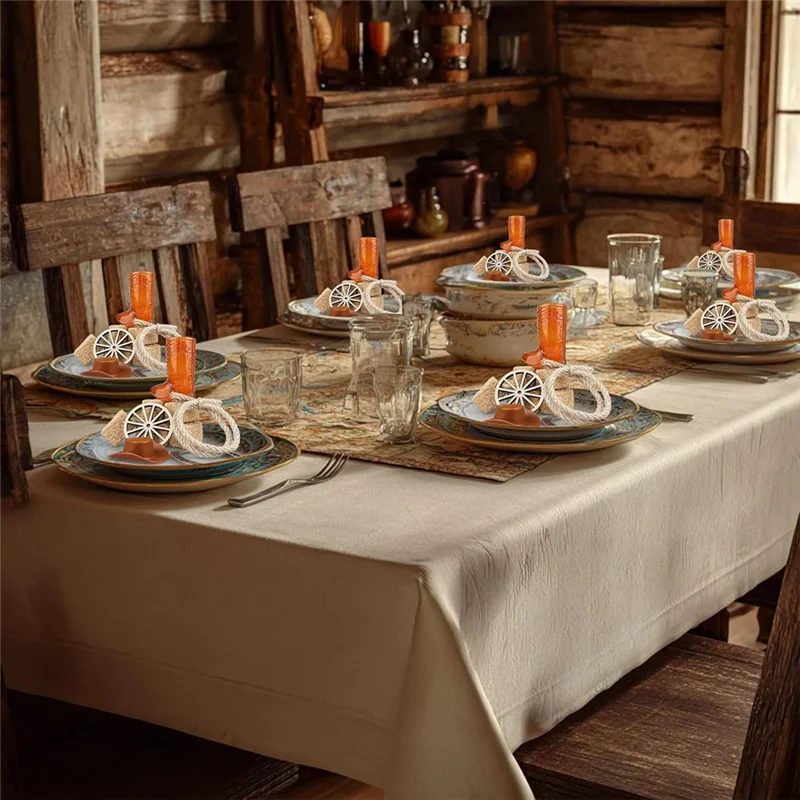 ABXF-bolsas y cuerdas de heno con ruedas, 42 Uds., Mini centros de mesa occidentales de herradura, botas de vaquero marrones y sombrero, regalo para manualidades, cumpleaños