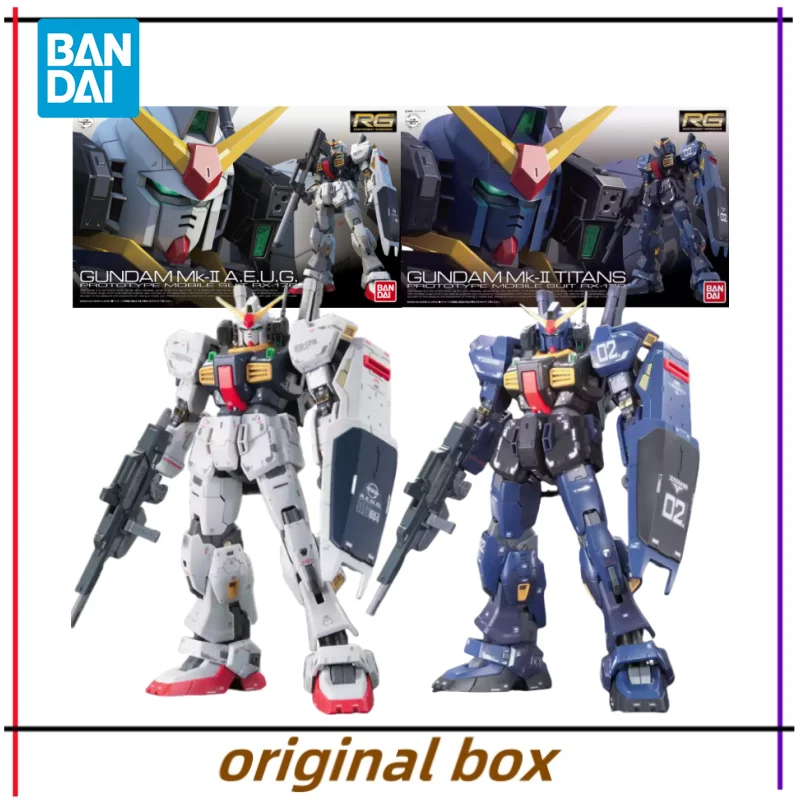 

Фигурка Bandai, модель RG GUNDAM MK-2 AEUG/TITANS RX-178, аниме-фигурки, игрушки, коллекционный подарок для детей, подлинный новый, нераспечатанный