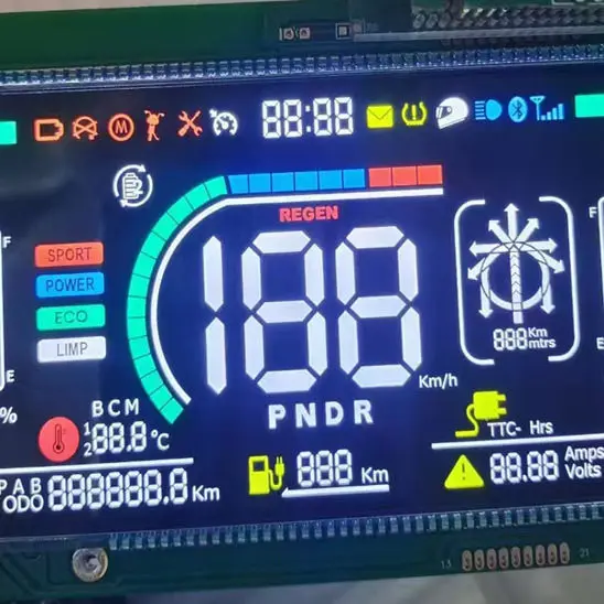 Shenzhen Factory Custom LCD Screen Monochrome Segment Display Module Reverse Engineering & Copy Service