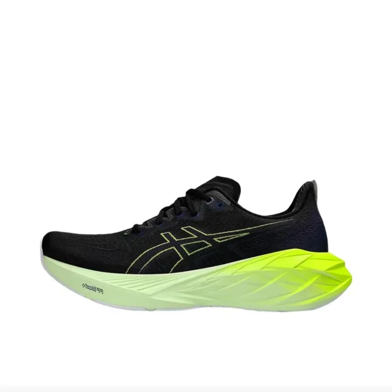 נעלי ריצה לגברים של Asics Novablast 4 נמוכות, רטרו, חיצוניות, עמידות בפני שחיקה, עם רשת מעוצבת