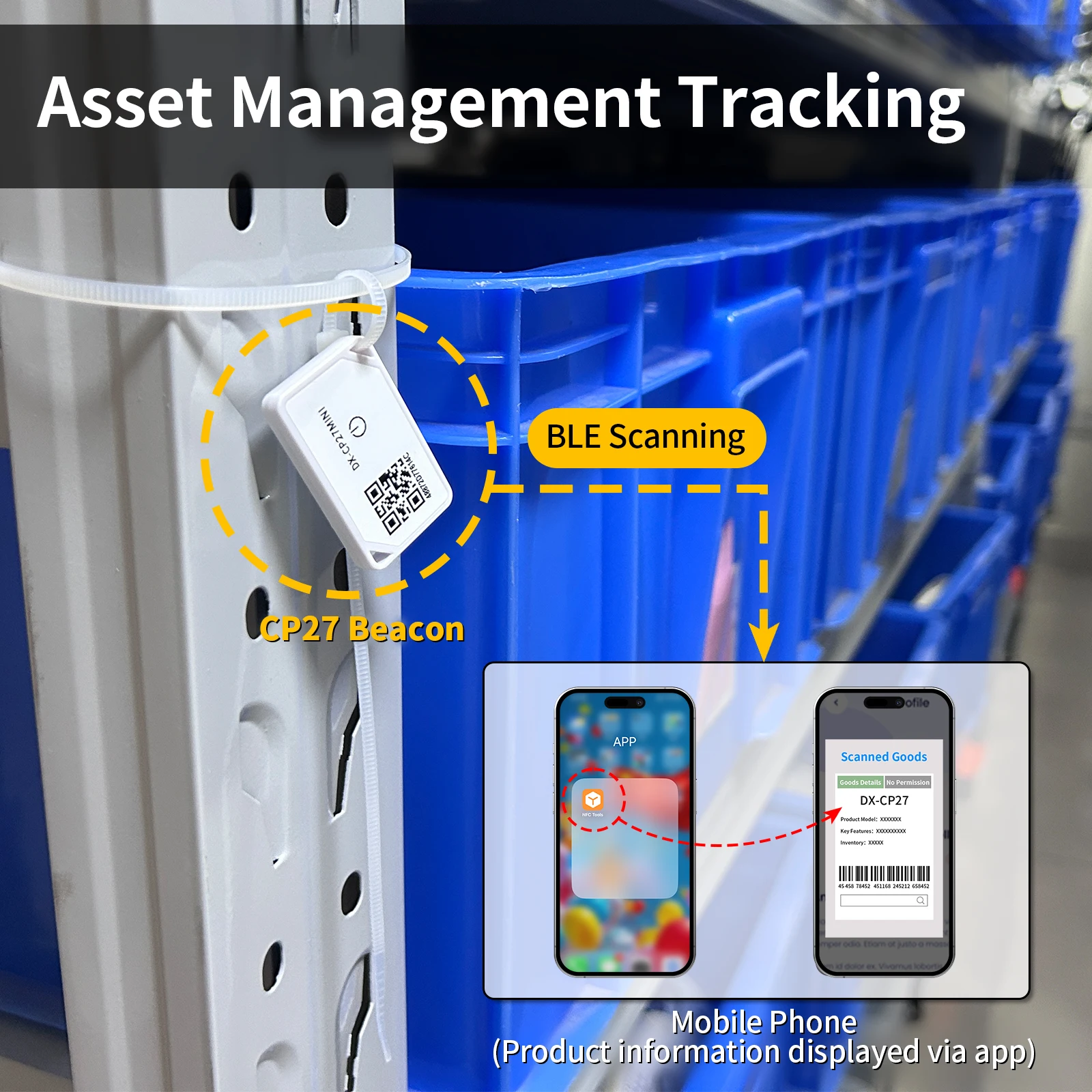 DX-IOT Wireless Eddystone più piccolo Mini formato iBeacon DA14531 BLE 5.1 Tag Tracker Posizione Faro Bluetooth con IP67 Impermeabile