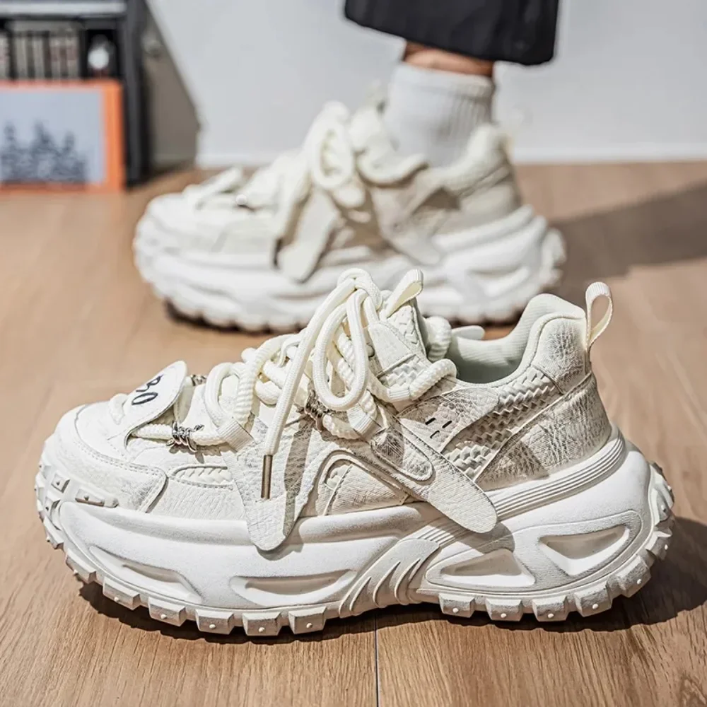 

2026 Brand Design Sneakers for Man Fashion New Men's Chunky Sneakers Male Female Dad Shoes Trendy Girls Boys Casual Sports Shoes