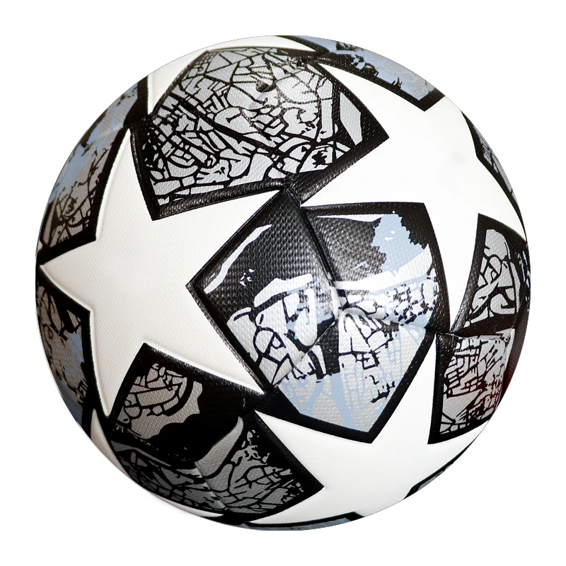 プロ仕様デザイン アウトドアPUフットサル サイズ5 サッカーボール 屋外ユースフットボールトレーニング用