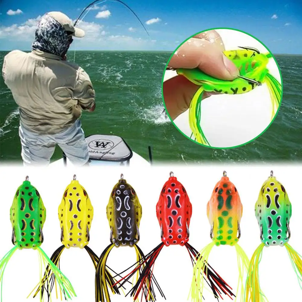 

1pc Simulation Soft Fishing Lures Double Hooks Soft Topwater Bait 6.5g Ray Crank Fishing New Artificial Tackle Mi C0e9