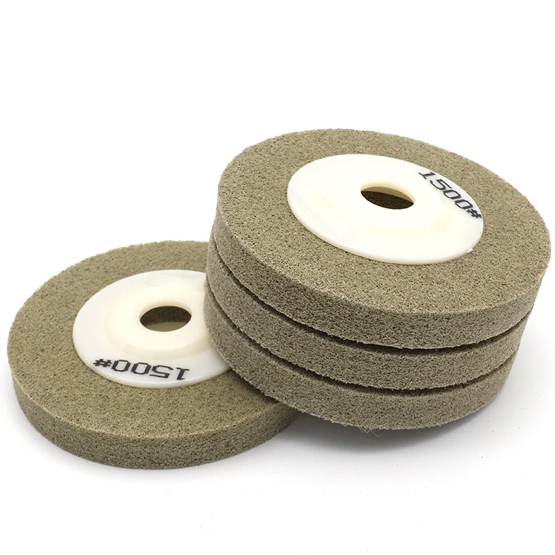 4 Inch Nylon Fiber Polishing Wheel Grinding Disc Abrasive Tools Materials Surface Decoration For Angle Grinder 60-1500 Grit