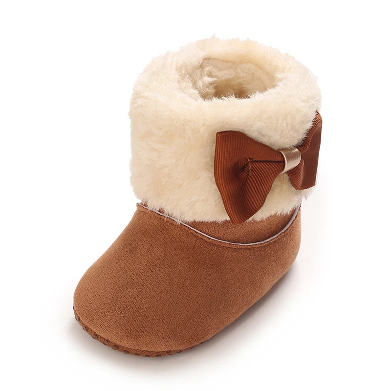 Hochwertige Herbst-Winter-Stiefel für Neugeborene, warme Winterschuhe für Babys, Mädchen und Jungen, modische Lauflernschuhe für Kleinkinder 0-18 Monate – Detail 14