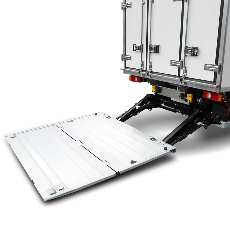 1Ton Hydraulic Built-in Truck Tail Lift Platform for Van & Trucks Loading Unloading
