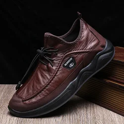 Business Casual Men's Shoes Soft Soled Sports Shoes Non-slip Wear-resistant Shoes Comfortable and Breathable Men's Shoes