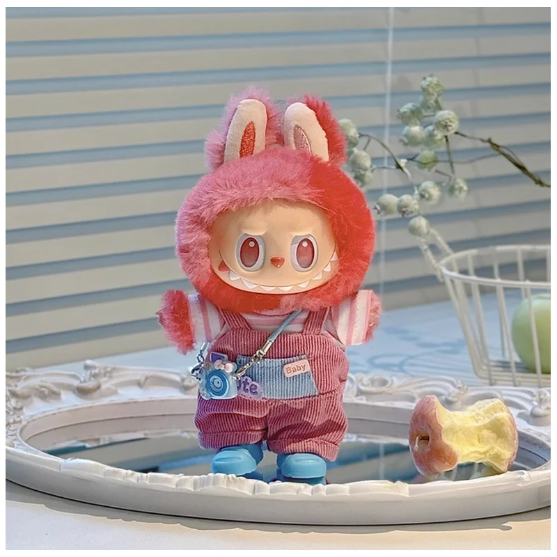 Zestaw ubranek dla lalek Labubu V1 V2, urocze, fajne, przystojne ubranka do przebierania lalek, urocze ubranka dla lalek, akcesoria dla lalek