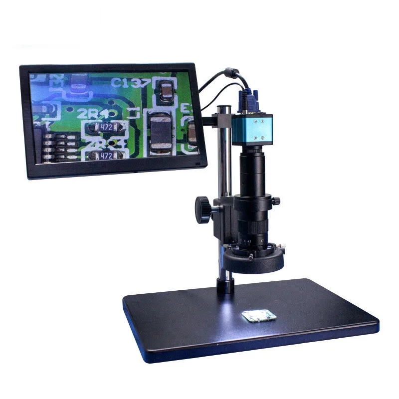 HD Digital/Video Microscope 10inch 15inch 19inch HD Mobile Phone Repair Microscope Industrial Magnifier Inspection