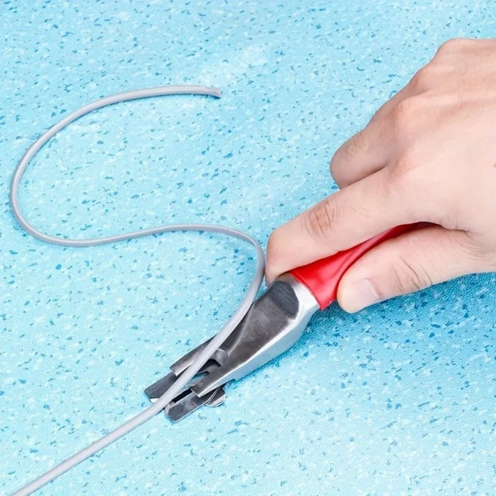 1pc Solder Wire Trimmer With Three Replacement Blades Stainless Steel Floor Trimming Tool Easy To Use