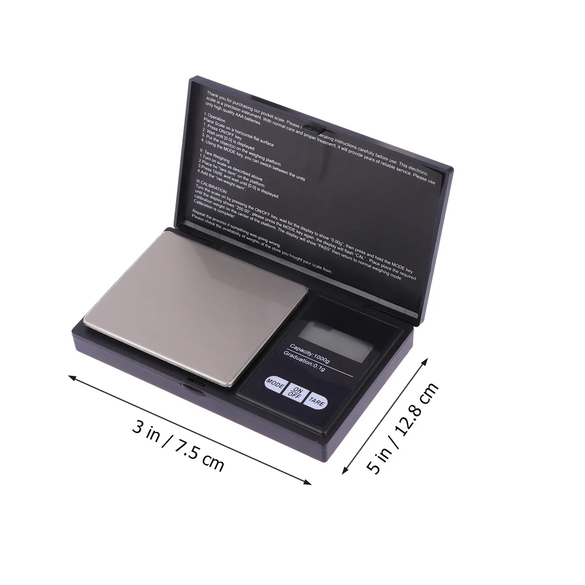 Miniature Electronic Jewelry Scale 1KG/001G High Precision Jewelry Scale Balance Electronic Digital Packet Scale