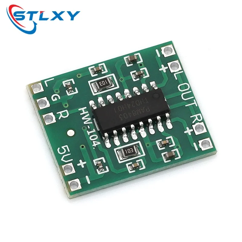 PAM8403 Super Mini Digital Amplifier Board 2 * 3W Class D Digital 2.5V To 5V Power Amplifier Board Efficient