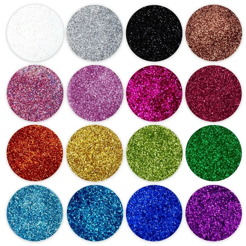 Confezioni glitterate, confezione da 16