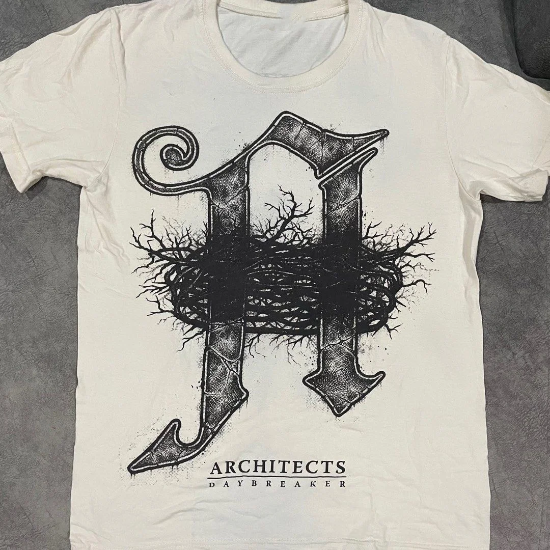 Architects Band White T-Shirt Cotton Full Size Unisex S-5XL ZH61