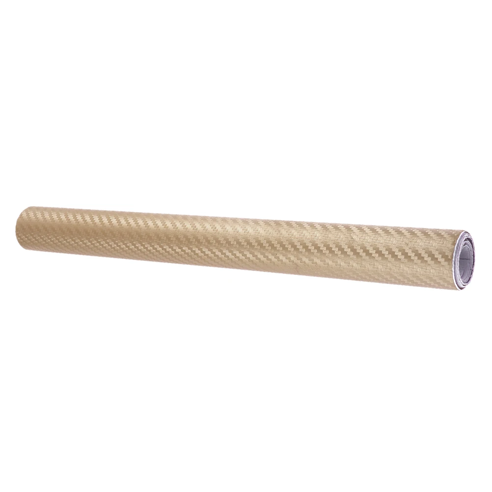 

Carbon Fiber Wrap Roll 10 X 127Cm 3D Self-Adhesive Waterproof Sticker For Car Motorcycle Laptop Furniture Window Decal Film