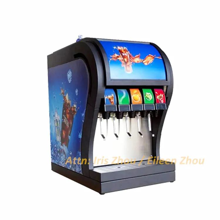 2025 Soda Fountain Machine Soft Drink Vending Machine/soda Fountain Beverage Dispenser Machine