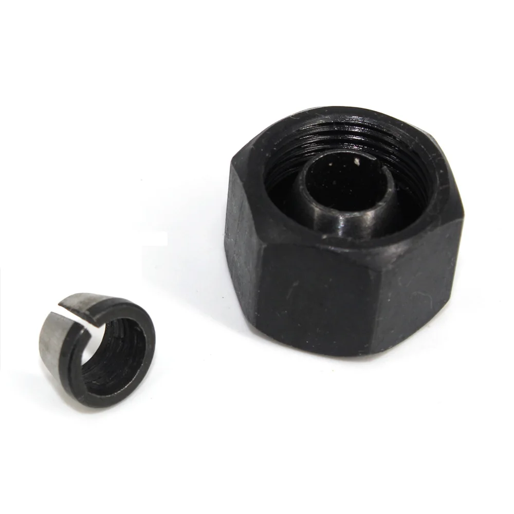 6mm/6.35mm/8mm Trimming Machine Angle Grinder Collet Conversion Sleeve Conversion Head Milling Cutter Accessory Clamp Sleeve