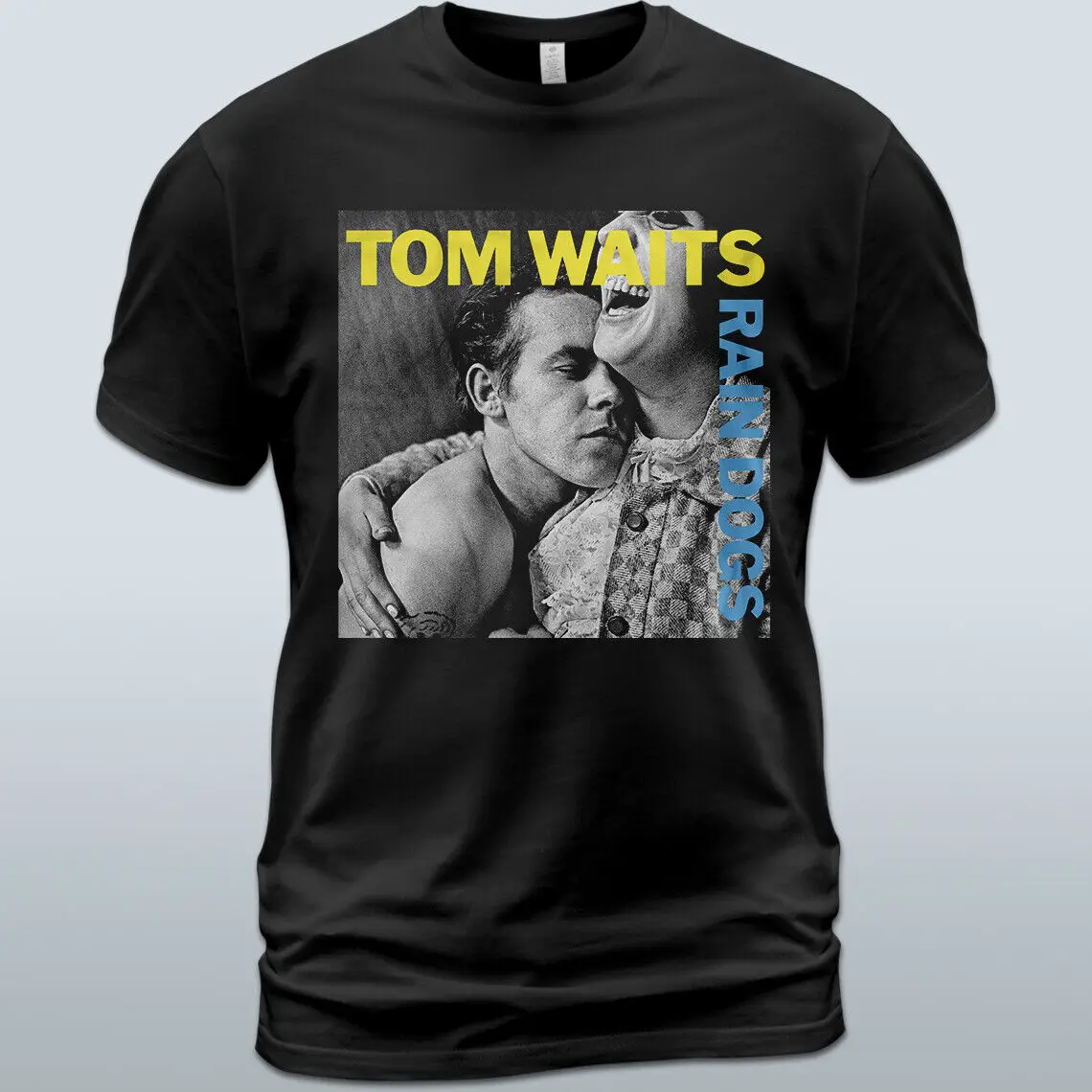 Cotton T Shirt Tom Waits Rain Dogs Album Closing Time Night on Earth