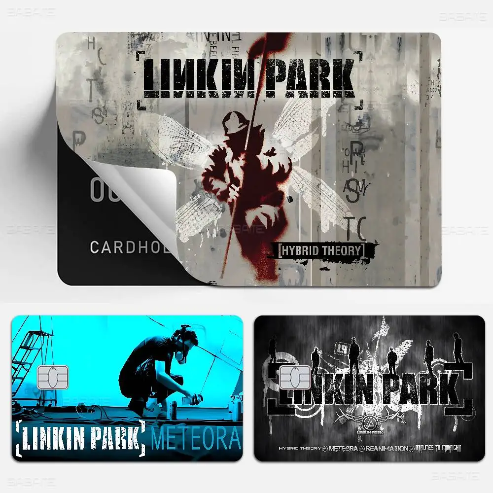 L-Linkin Hot Band Park 100% Hot Sale Amine Credit Debit Bank Card Bus Card Film Skin Sticker