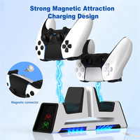 Ingenious-Charging Base For RC Car For PS5 VR2 Magnetic Absorption For Handle Seat With Light Can Store Glasses Headset