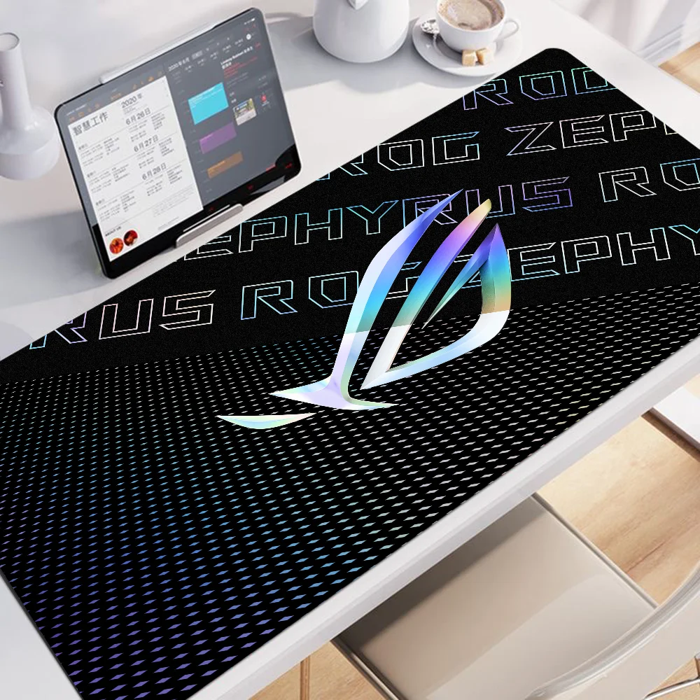 ASUS ROG Republic Of Gamers Logo 80x30cm XL Lockedge Thickened Mouse Pad Oversized Notebook Table Mat For PC Computer Table