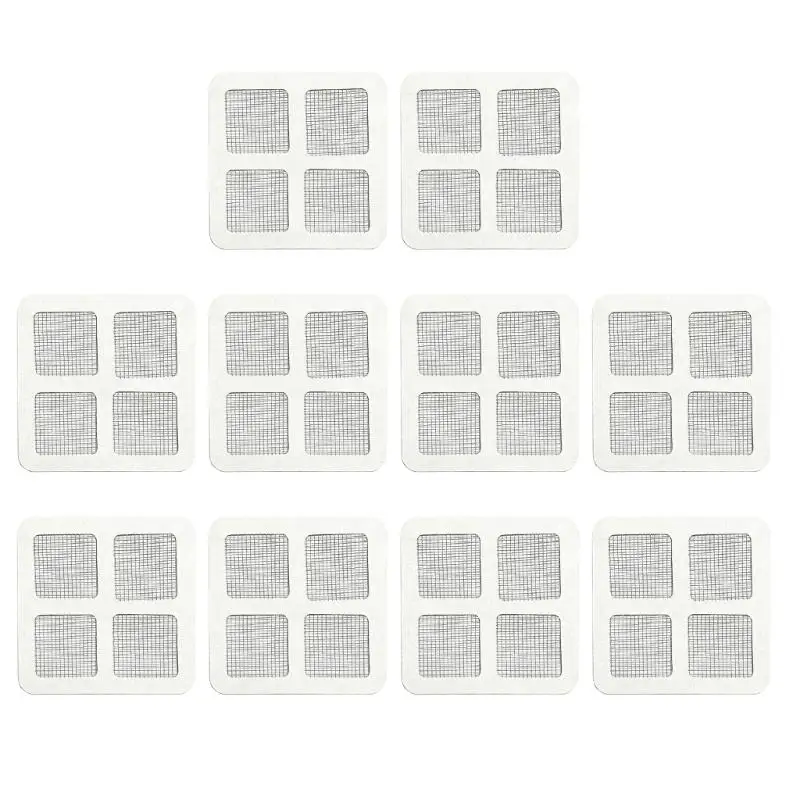 

652F 10/50Pieces Drain Strainer Filter Cover For Shower Sink Prevents Hair Clogging