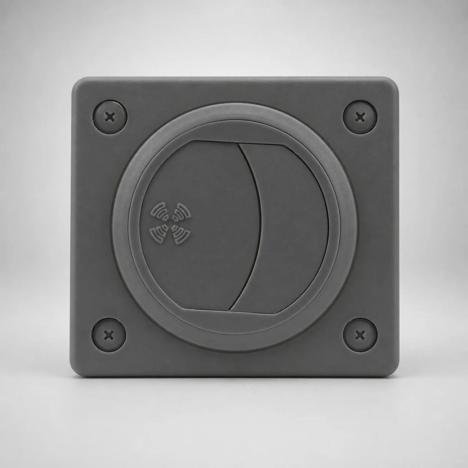 Air Conditioning Outlet Screw-Mount Dashboard Vent with Adjustable Louvers Round Air Vent Outlet Compact for Mechanics