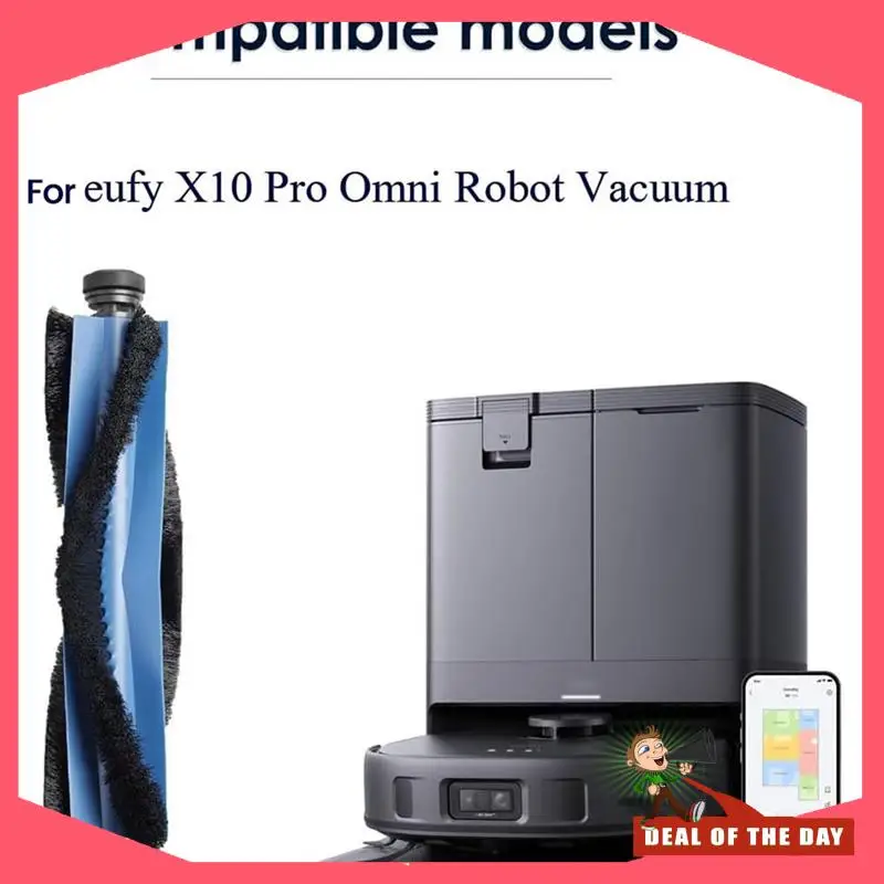 จัดส่งตลอด 24 ชั่วโมงแปรงม้วนอุปกรณ์เสริมสําหรับ Eufy X10 Pro Omni เครื่องดูดฝุ่น