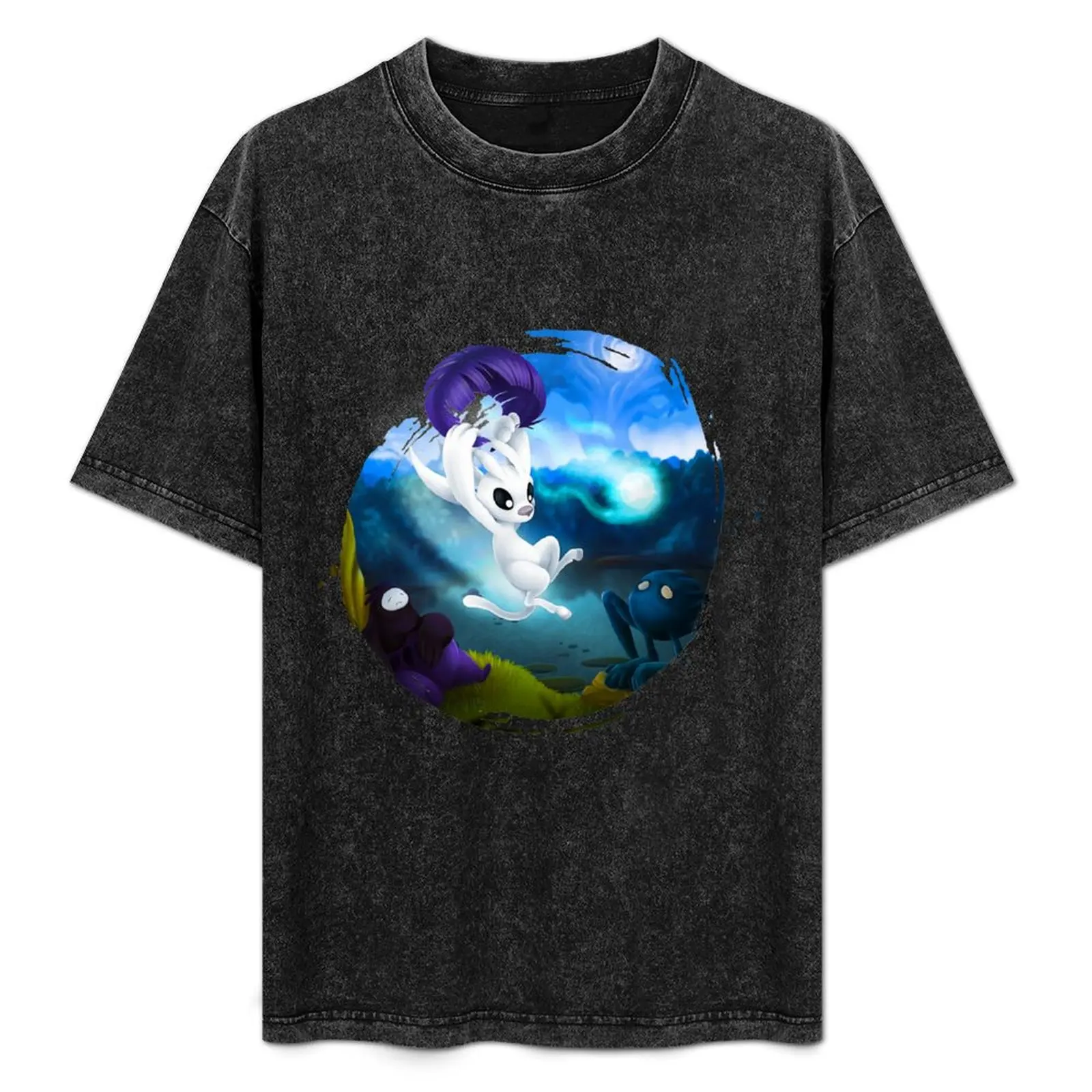 

Ori and The Blind Forest - Fly Ori And The Will Of The Wisps Game T-Shirt summer clothes plus size clothes Men's t-shirts