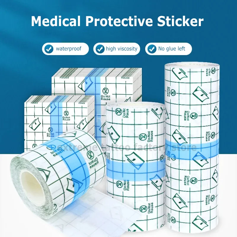 Medische Bandage Waterdichte Tattoo Wond Reparatie Film Transparante Dressing Huid Ademend Bandage Tape Gips Sticker