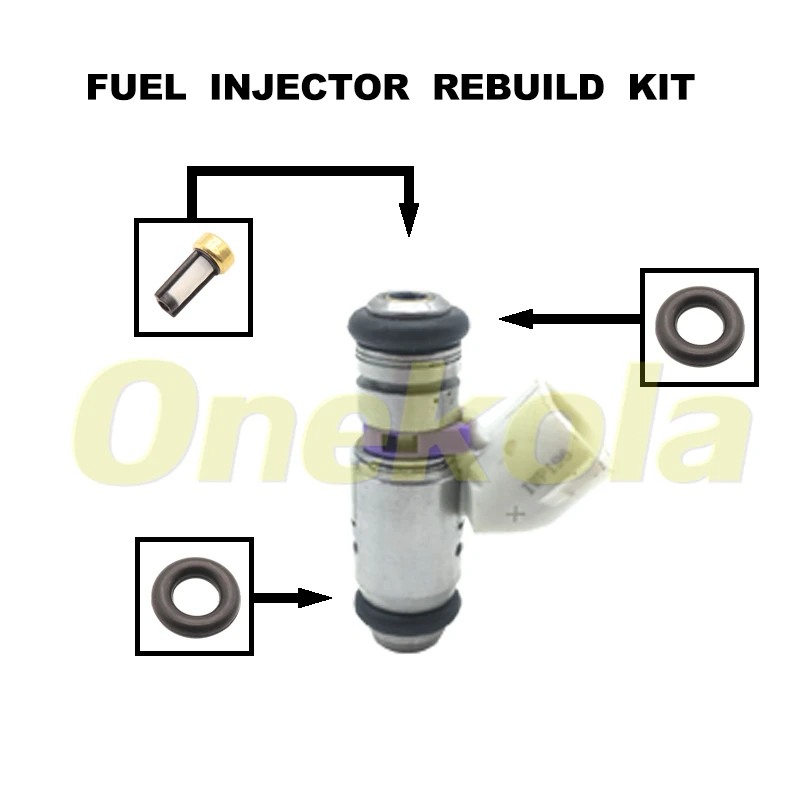 Fuel Injector Repair Kits for VW Seat Skoda Polo Lupo Fabia Leon Golf 1.4 IWP-196 IWP196