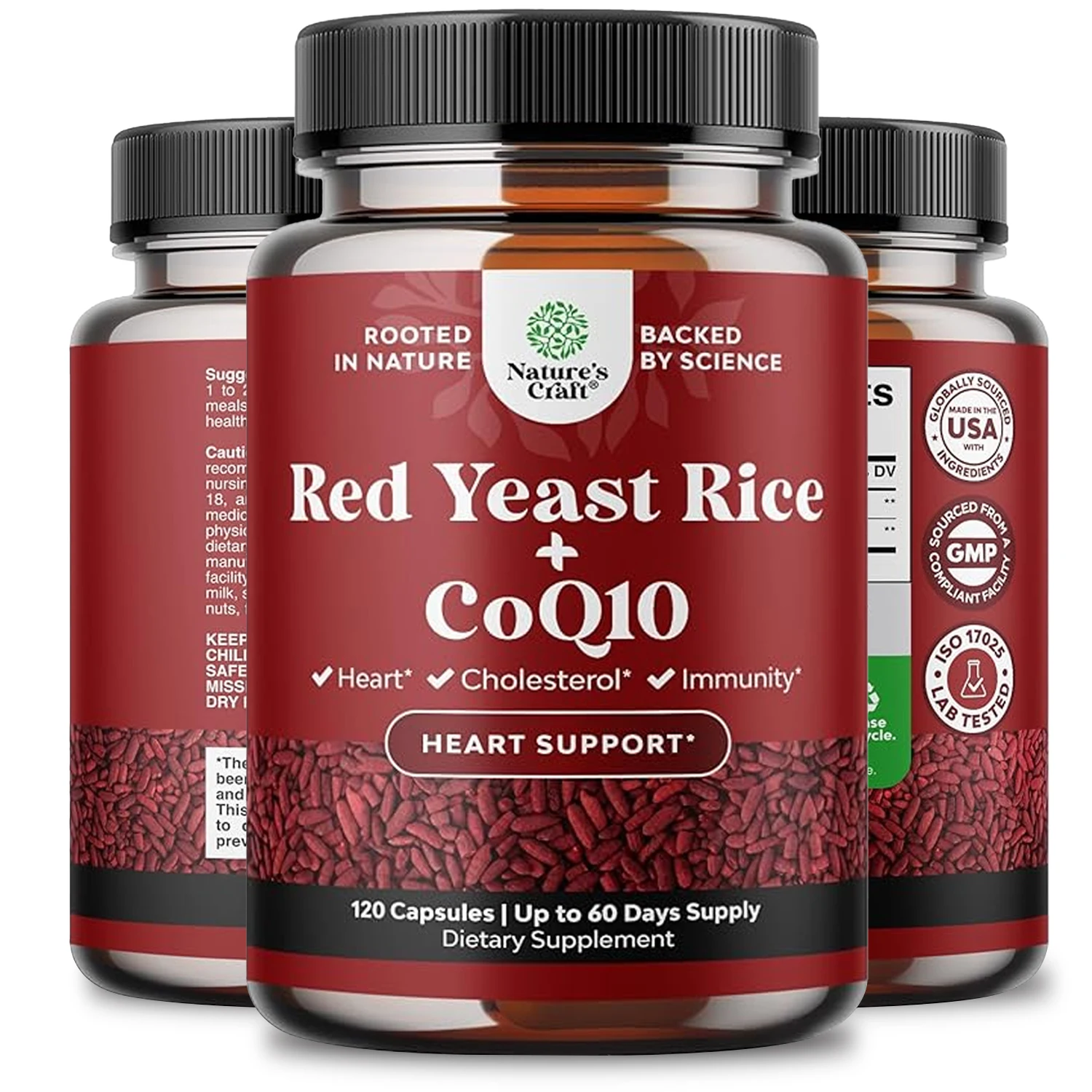 

Капсулы с красным рисом и CoQ10 - Поддерживают здоровье сердечно-сосудистой системы, регулируют уровень липидов в крови и способствуют улучшению пищеварения.