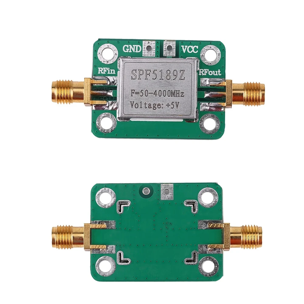 NEW-RF Amplifier, Low Noise LNA 50 to 4000MHz SPF5189Z / 5-6000MHz RF Amplifier for Amplifying FM HF VHF UHF Radio Signal