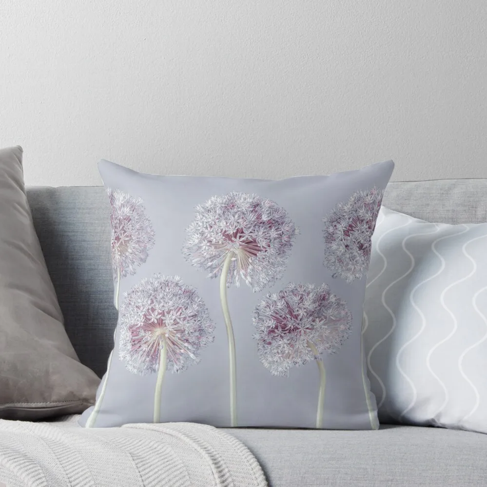 Allium Extravaganza Throw Pillow luxury sofa pillows Decorative Cushion Covers For Sofas Throw Pillow pillow